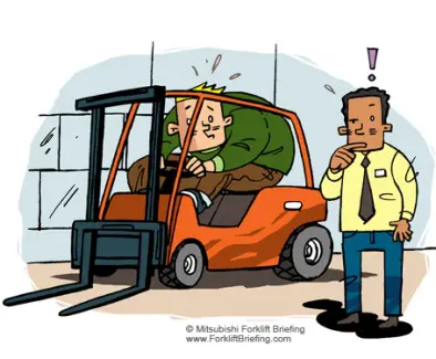 Forklift Operators Compartment Safety Features