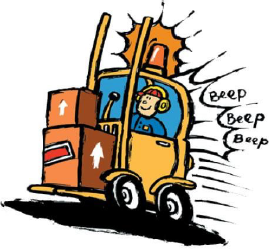 Safety precautions for reducing forklift accidents